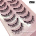 3d Silk Fiber Eyelashes palsu 10 pasang